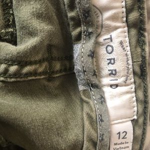 Olive Green Skinny jeans